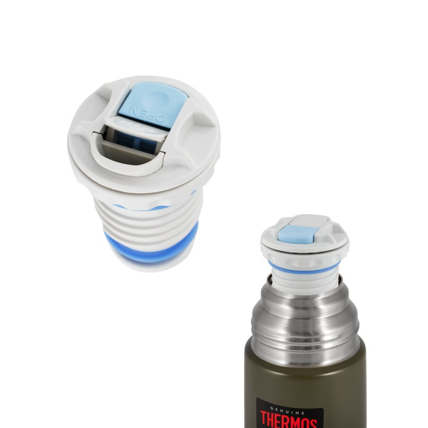 Термос Thermos FBB-1000 AG 1L (Army Green; +24h/-24h)